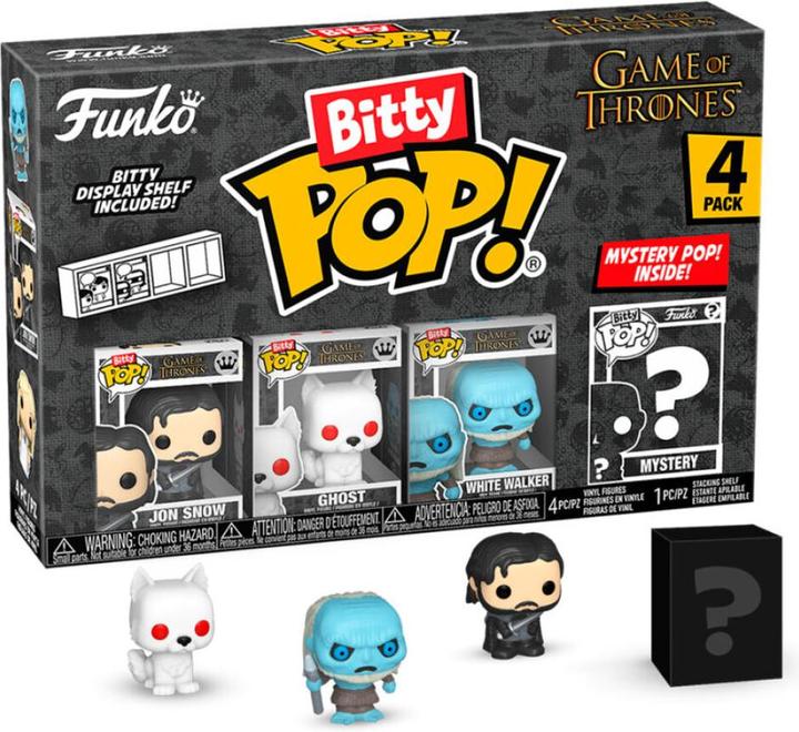 Actual product image Funko Game of Thrones Bitty POP! vinyl figures 4-pack Jon Snow 2.5 cm
