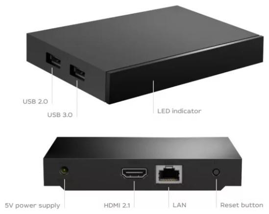 Actual product image infomir MAG 540 (4 GB, Linux)