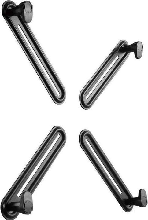 Image du produit Maclean MC-899 Adaptateur d'écran non-VESA 13"-27" 75x75 100x100 max. 8 kg Adaptateur pour écrans non VES (Mur, 27")