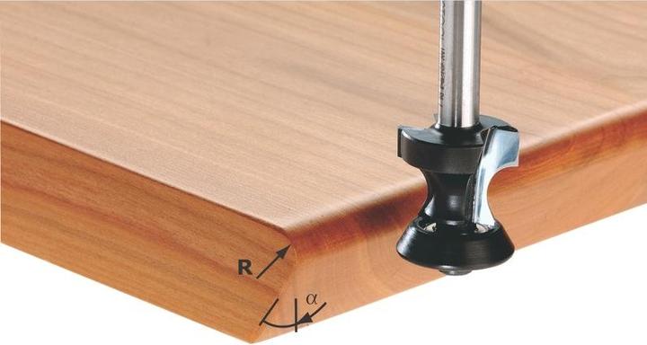 Festool Fresa a raggio concavo/a smussare HW S8 D23,1/R6/30°