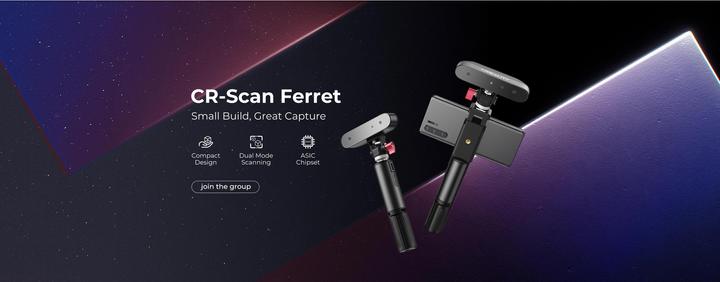 Actual product image Creality CR-Scan Ferret