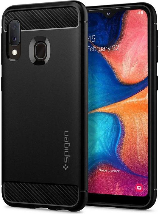 Actual product image Spigen Rugged Armor (Samsung Galaxy A20e)