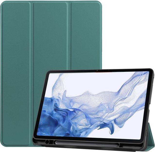 Image du produit MU Classic Étui en cuir pliable trois fois (Galaxy Tab S8)