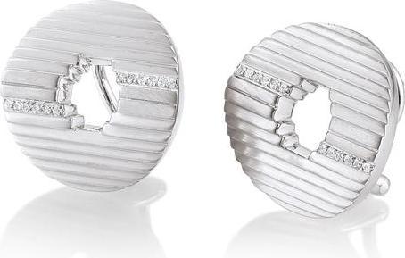 Actual product image Breuning Ear Jewellery - E.Safir White