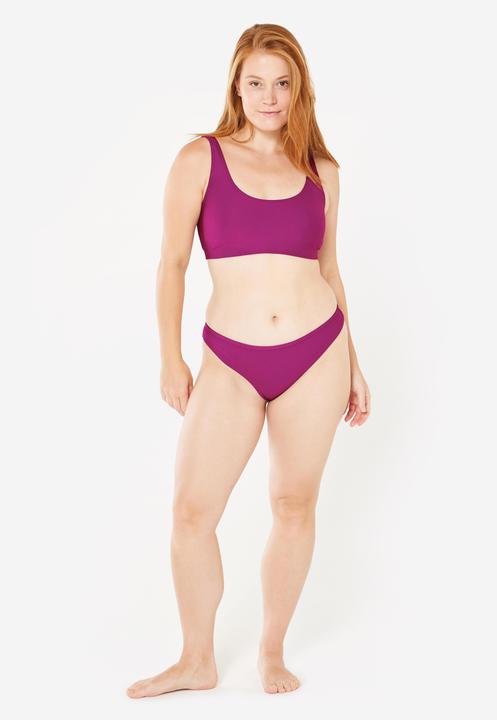 Image du produit Olaian Haut de maillot brassière texturé surf Femme - Aurely violet (40, 42)