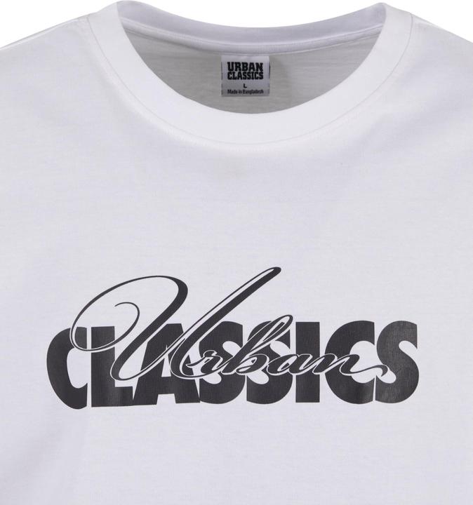Actual product image Urban Classics UC Cursive Bold Logo Heavy Oversized Tee - 171107 (L)