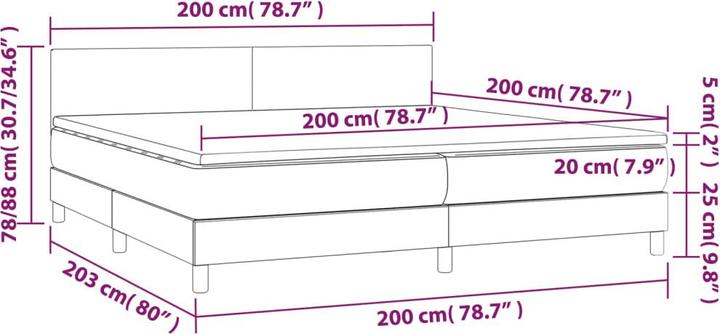 Actual product image VidaXL Alonso (200 x 200 cm)