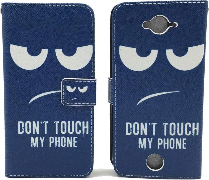 Produktbild König Design Schutz Hülle für Acer Liquid Z530 Dont Touch Tasche Case Cover + 1 Panzer Schutz Glas (Acer Liquid Z530)