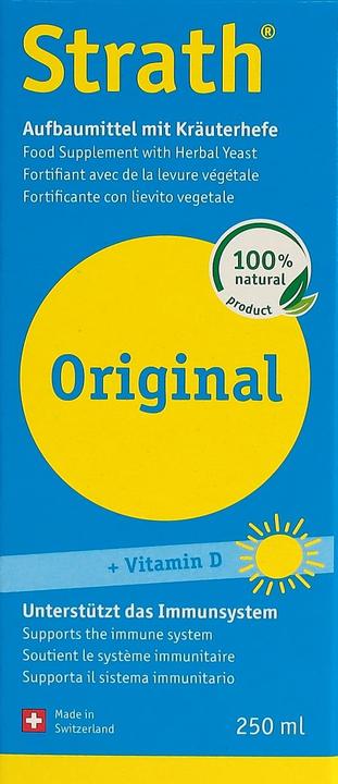 Energie-Label Strath Original + Vitamin D (1 Stück, Flüssigkeit, 510 g)