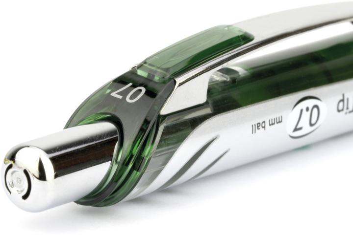 Actual product image Pentel Roller EnerGel XM 0.7mm BL77-D3X dark green (Dark green, 1 x)