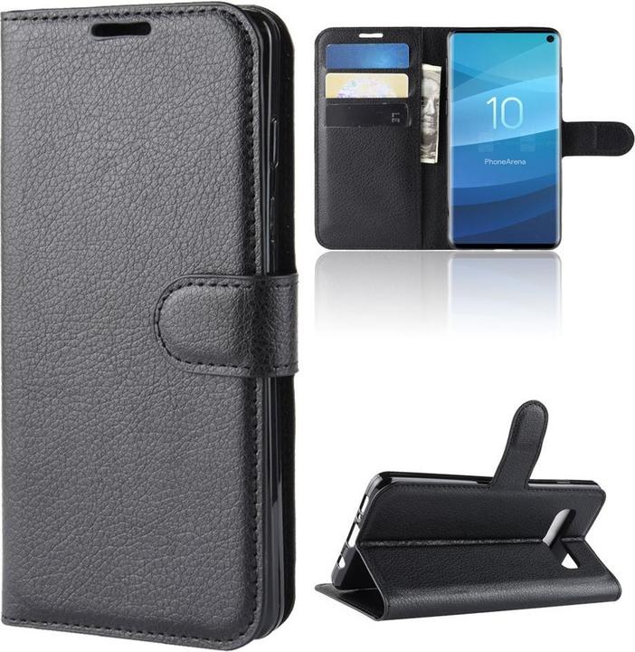 Actual product image Cover-Discount Leather case cover with card slots (Samsung Galaxy S10)