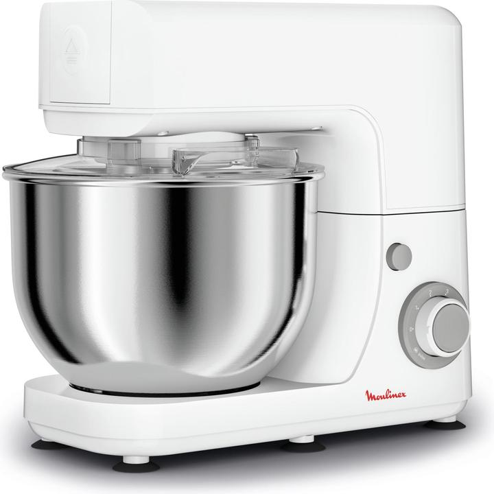 Moulinex Robot de cuisine Masterchef Essential QA1501, Blanc (800 W)