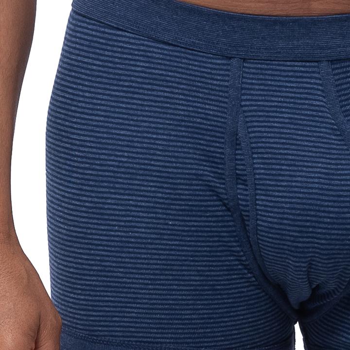 Produktbild Ammann 2er Pack Jeans Feinripp Retro-Short / Pant mit Eingriff (5XL, 2er Pack)