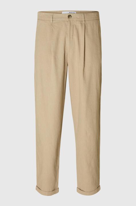 Image du produit Selected Homme Pantalon cropped relaxed fit (34)