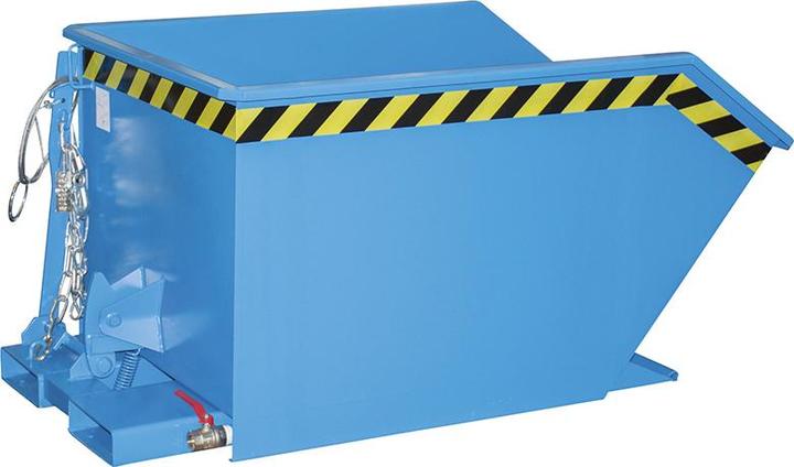 Produktbild kaiserkraft Kippbehälter für Späne, niedrige Bauhöhe, ohne Räder (500 l)