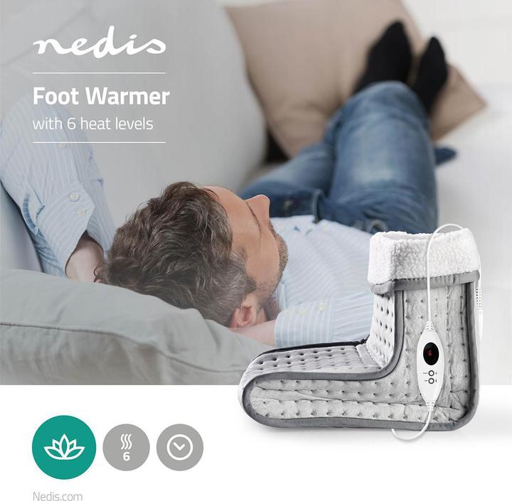 Produktbild Nedis Fusswärmer - 6 Heizstufen