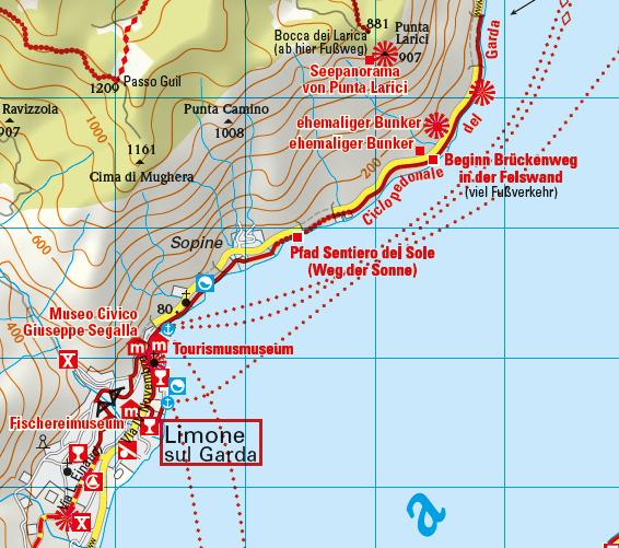 Actual product image ADFC regional map Lake Garda, 1:50,000