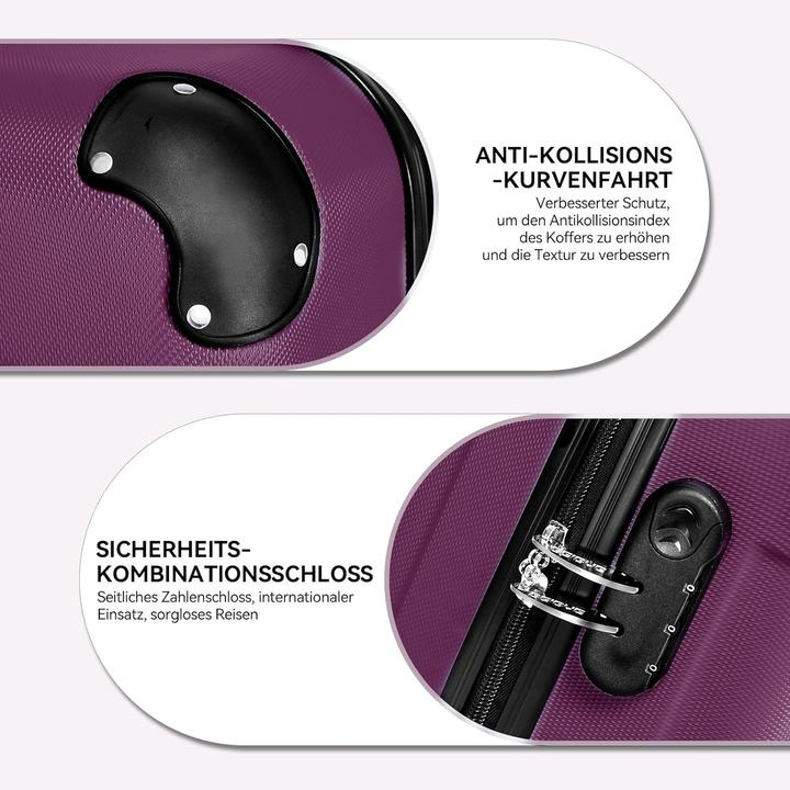 Actual product image Beibye Hartschalen-Koffer (38 l, Hand luggage (up to 50 litres))