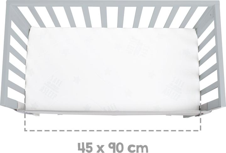 Produktbild Roba Beistellbett 2in1 mit Barriere + Matratze