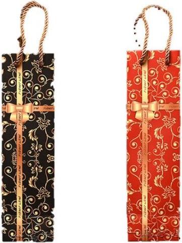Immagine prodotto MU Style Borsa regalo per bottiglie di vino della serie Loop (set di 2) (Sacchetto, 1 x)