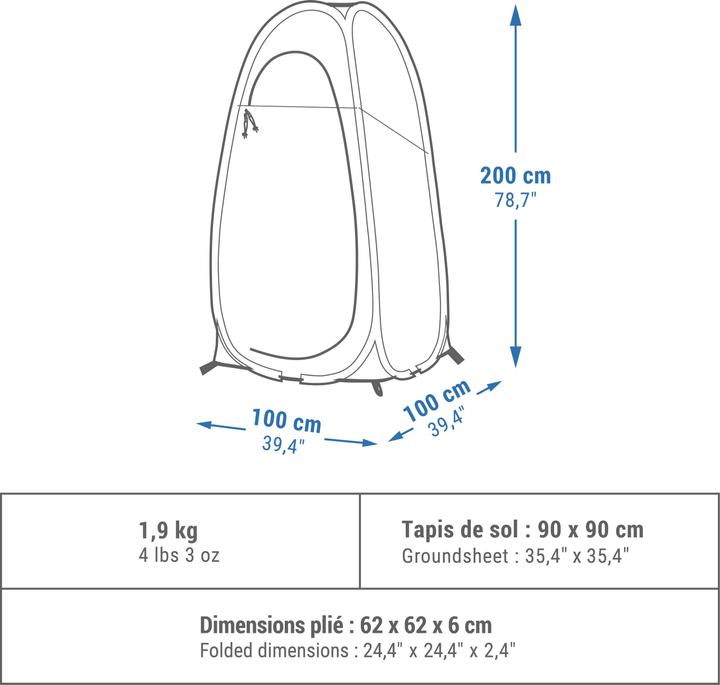 Produktbild Quechua Second (1.75 kg, 1 Person)
