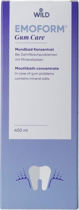 Image du produit Emoform gum care Mundspühlung (400 ml, Bains de bouche)