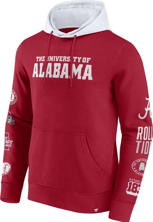 Image du produit Fanatics Alabama Crimson Tide NCAA Sleeve Patches Hoody (L)