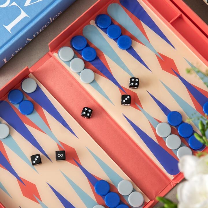 Actual product image Printworks Classic - Art of Backgammon -peli (French, German, English)