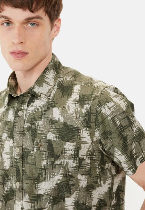 Actual product image Camel Active Kurzarmhemd mit Strukturmuster (3XL)