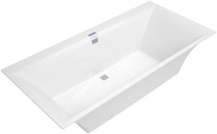 Image du produit Villeroy & Boch V&B baignoire encastrée SQUARO EDGE 12 DUO R-eck1900x900mm blanc (240 l, 190 cm, 90 cm)