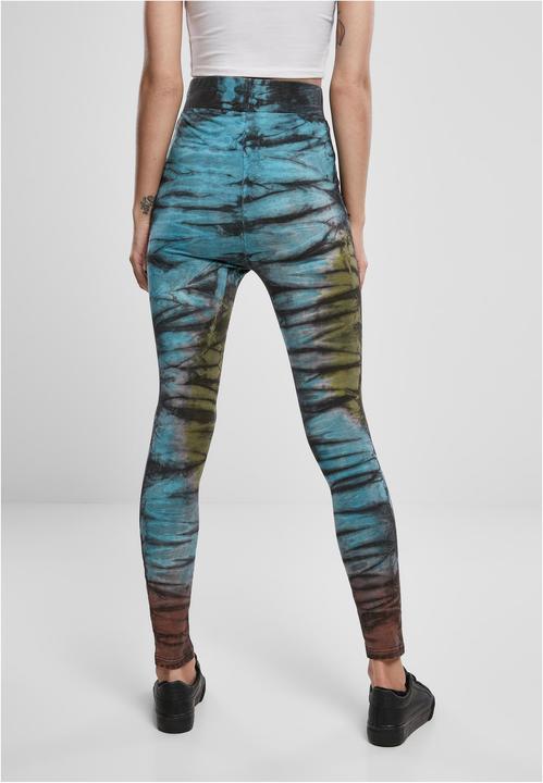 Immagine prodotto Urban Classics Leggings a vita alta in cotone Tie Dye da donna (L)
