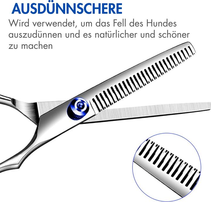 Image du produit Suba Ciseaux à fourrure professionnels (Chien)