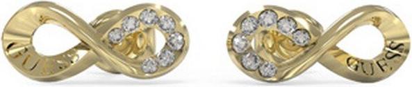 Actual product image Guess Endless Dream Timeless Gold Plated Earrings JUBE03262JWYGT/U (Stainless steel)