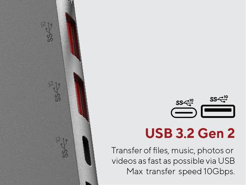 Produktbild LINQ Connects 8 in 1 Hub Pro (USB-C, 1 Ports)
