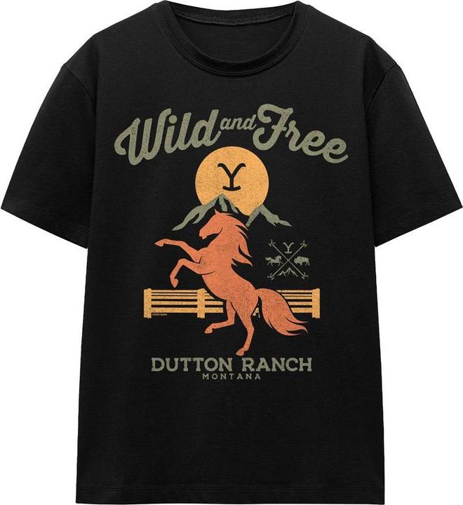Produktbild Yellowstone Wild & Free TShirt (XXL)