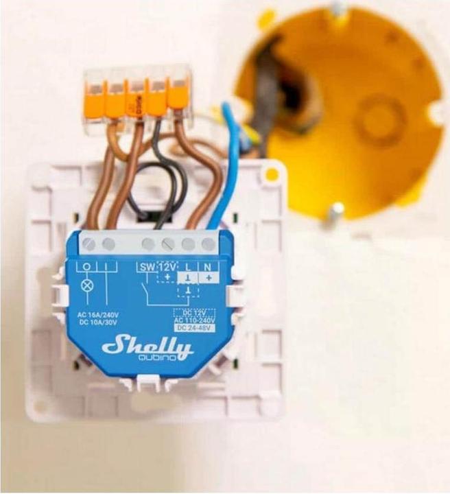Image du produit Shelly Qubino Wave 1 (Actionneur de commutation)