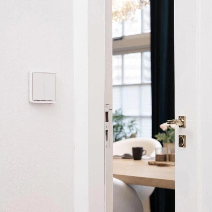 Produktbild Marmitek Funk-Taster Push LO 2-fach, Zigbee 3.0, Weiss