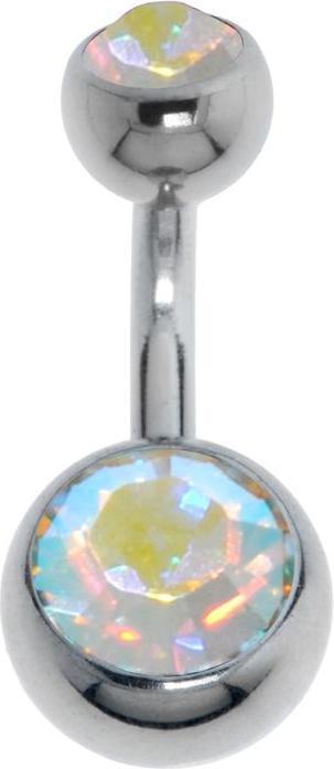 Image du produit Bijouteria Piercing nombril (Titane, Cristallin)