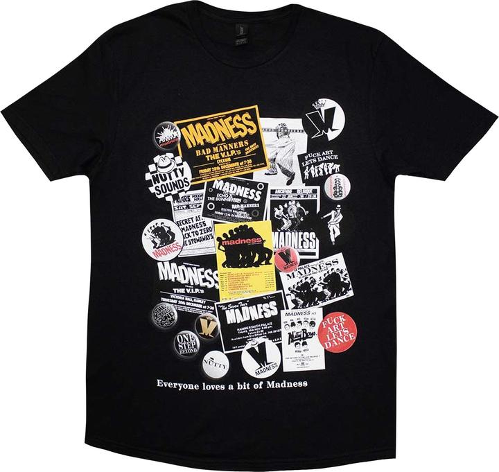 Immagine prodotto Madness Maglietta Poster e Adesivi Adulto Unisex (S)