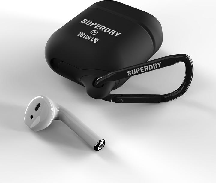 Produktbild Superdry AirPods Cover Waterproof czarny /black 41692 (Kopfhörer Tasche)