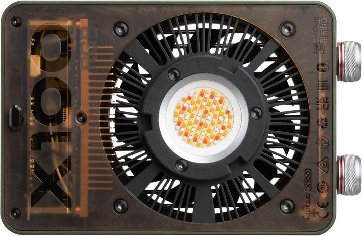 Actual product image Zhiyun MOLUS X100RGB - LED Light with EUR plug (Video light)