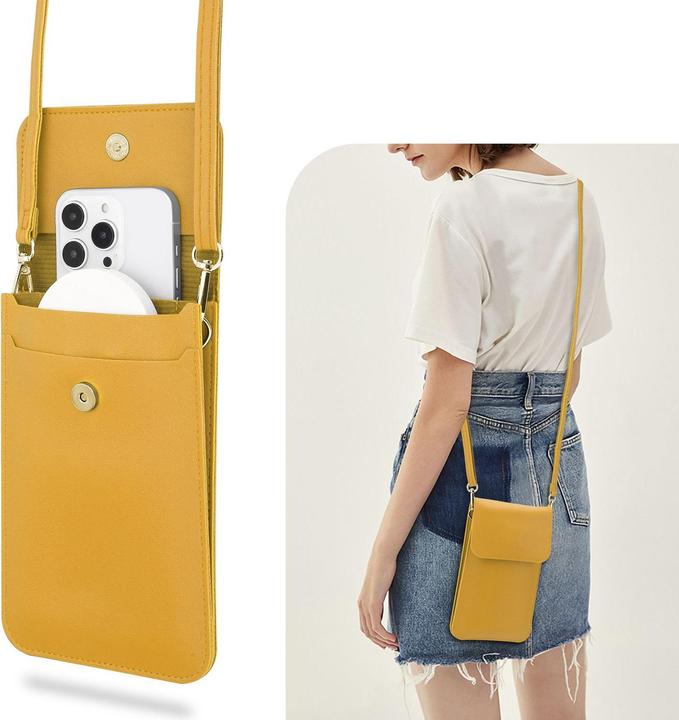 Actual product image Cadorabo Shoulder Bag Phone Case for Sony Xperia M for Women (Sony Xperia M)