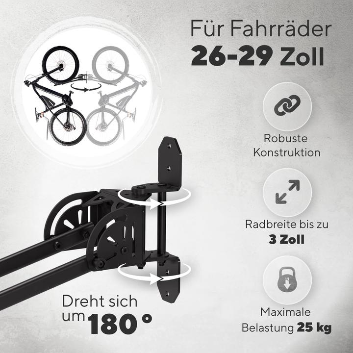 Actual product image Optio Cycle Velo-Wandhalterung