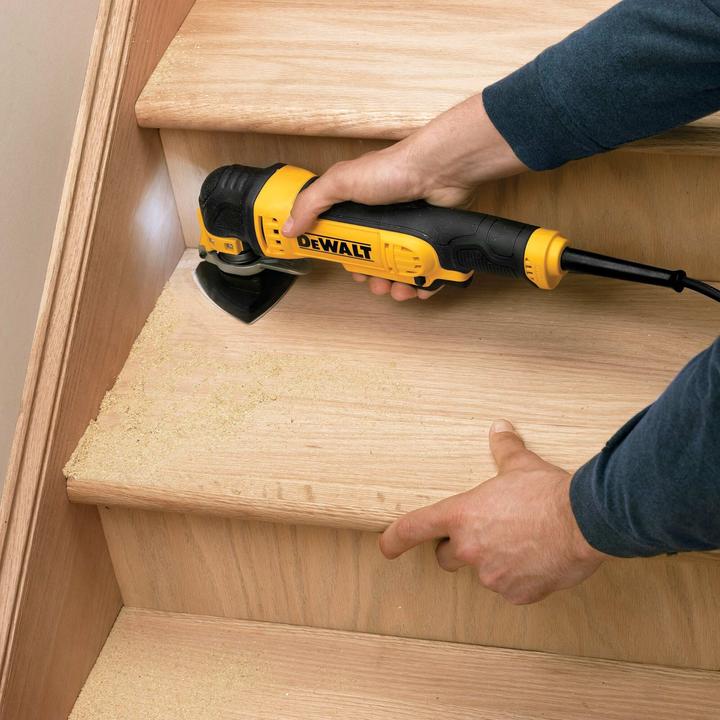 Actual product image DeWalt Triangular sandpaper Klettfix (120)