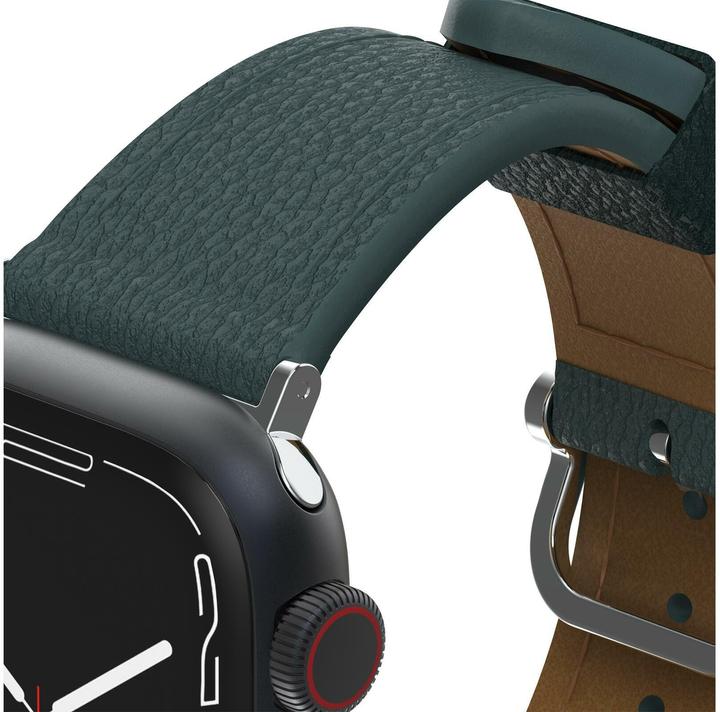 Produktbild OtterBox Symmetry Cactus Leather Watch Band für Apple Watch 9/8/7 45mm (42 mm, 44 mm, 45 mm, Veganes Leder, Watch Series 3 42mm, Apple Watch Series 10)