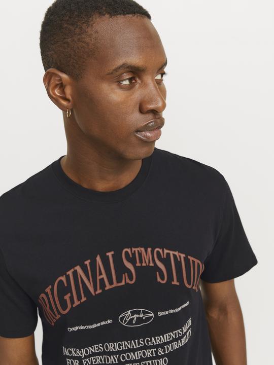 Produktbild Jack & Jones Gedruckt Rundhalsausschnitt T-shirt T-shirt (XS)