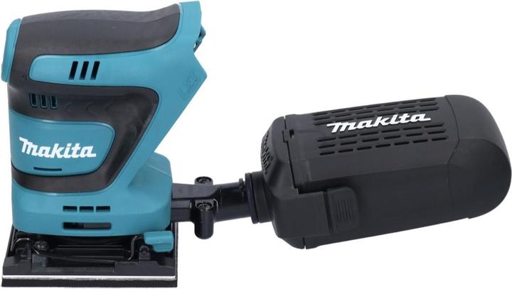 Produktbild Makita DBO 480 RF Akku Schwingschleifer 18 V 112 x 102 mm + 2x Akku 3,0 Ah + Ladegerät (Exzenterschleifer)