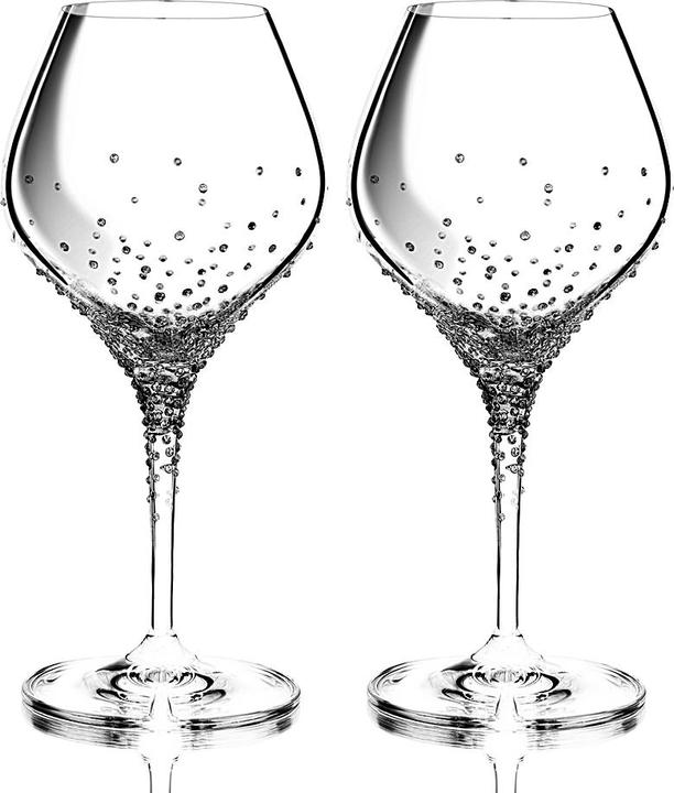 Image du produit Bohemian Grace Verre à vin avec Swarovski Elements 2pcs (28 cl, 2 Verres, Verres à vin blanc)