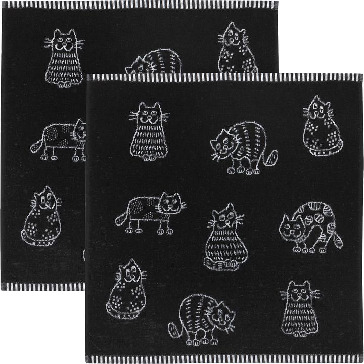 Kracht Frottier-Geschirrtuch 2er-Pack (50 x 50 cm)