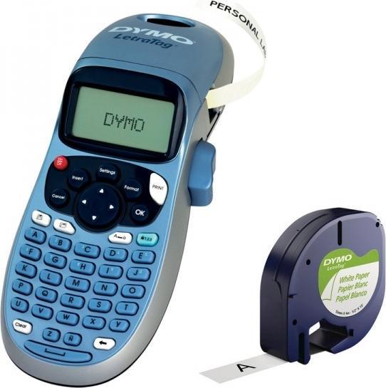 Image du produit Dymo LetraTag LT-100H BLACK clavier ABC de poche (180 dpi)